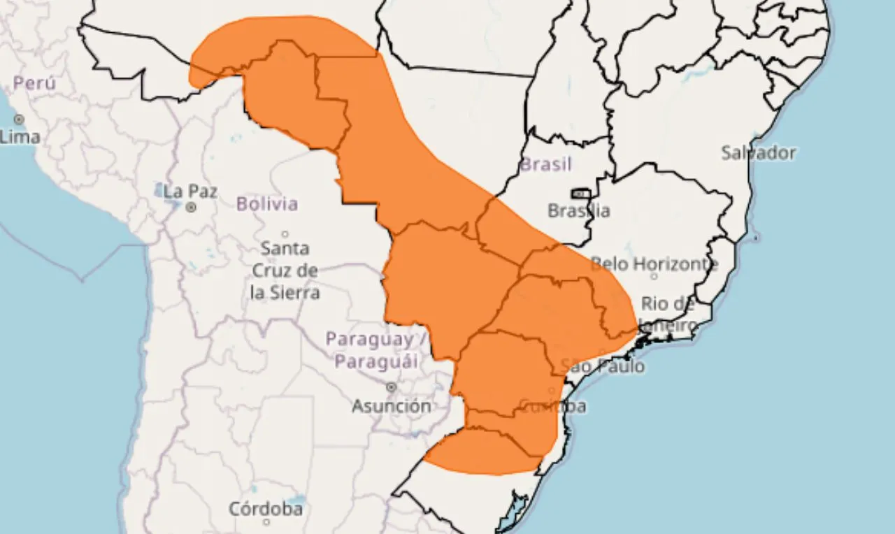 Alerta Laranja Para Onda De Calor Em Grande Parte Da Regi O Sul